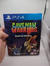 Caveman Warriors Limited Edition Playstation 4 PS4 Complete in Box