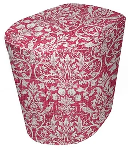 Rosa Blumen Damast Küchenmaschine Abdeckung (Größentabelle in Artikelbeschreibung) - Bild 1 von 1