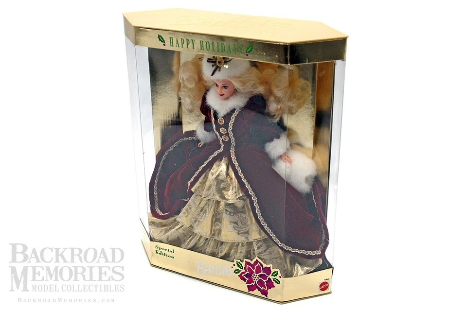 Mattel 1996 Happy Holidays Barbie Doll - Special Edition