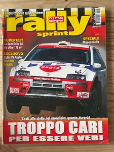 RALLY SPRINT AGOSTO 2002 SUPERTEST SEAT IBIZA COLIN ALISTER RALLY RALLYE WRC - Picture 1 of 2