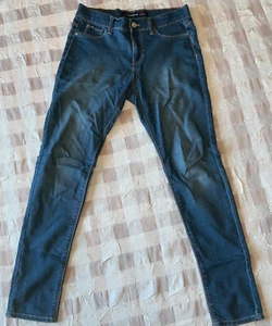 Size 14 Youth Girls Jordache Super Skinny Slim Fit Blue Jeans - Picture 1 of 13