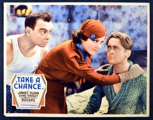 TAKE A CHANCE 1933 James Dunn, Lillian Roth, Cliff Edwards LOBBY CARD