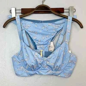 Top de bikini reversible con estampado floral sauce talla M para mujer KITTY & VIBE parte inferior D M1 - Imagen 1 de 15
