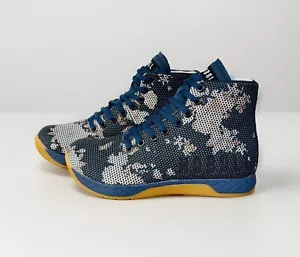 Scarpe da ginnastica nuove NoBull blu scuro floreale taglia W 5,5 M 4 GUM SF CrossFit - Foto 1 di 19