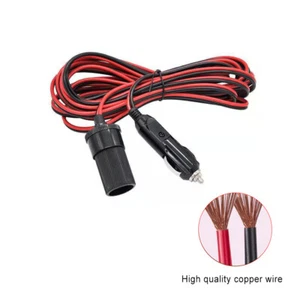 5M Car Cigarette Lighter 12V Extension Cable Adapter Socket Charger Lead New UK - Picture 1 of 9