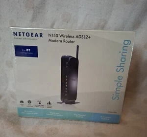 Netgear N150 Wireless ADSL2+ Modem Router BNIB - Zdjęcie 1 z 9