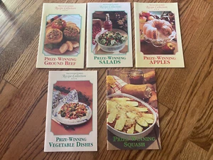 Vintage Lot of 5 The Country Cooking Recipe Collection Cookbook Cook Book - Imagen 1 de 1