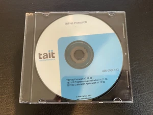 Tait TB7100 programming software, firmware and calibration application - Genuine - Zdjęcie 1 z 1
