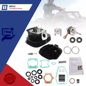 For Yamaha Blaster 200 Piston Cylinder Crank Motor Rebuild Gasket Seal Kit 66mm - Foto 1 di 21