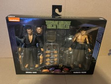 Figurines NECA TMNT - Oroku Saki & Hamato Yoshi - Les Tortues Ninja - NEUVES