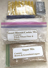 Biscoff Type Sweet Biscuit/Cookie Mix w/Cookie Cutter Set & Cookie Stamper (kit)