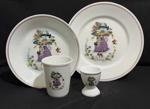 Vintage Limoges France Porzellan Kinder Frühstücksset - Bild 1 von 24