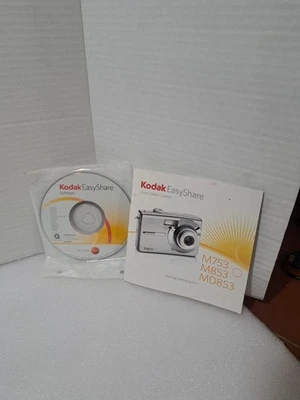 Guía manual de instrucciones y CD para cámara digital Kodak Easyshare M753 M853 Foto 1 de 4