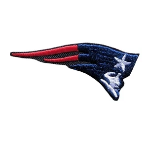 New England Patriots Bügelbild Stickerei Aufnäher, NE Patriots Patch - 2,75" x 1" - Bild 1 von 2