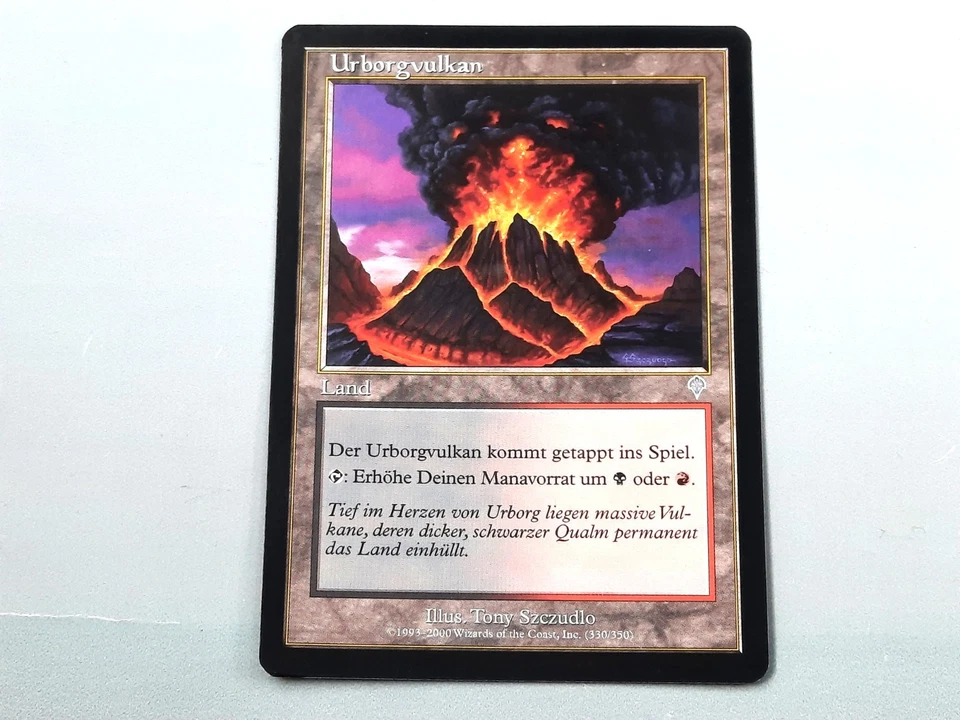 MTG - INVASION (BB/'00) - URBORG VOLCANO (330) - URBORGVULKAN/UNCOMMON/N. PL./NM - Bild 1 von 4