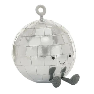 30 CM Jellycat Amuseables Spiegel Discokugel Plüschpuppe mit Etikett Brandneu UK - Bild 1 von 5