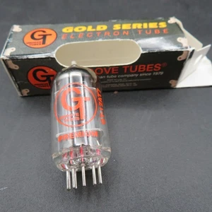 Groove Tubes GT-12AT7 / ECC81 Premium Preamplificatore Tubo/Valvola - Test Buono - Foto 1 di 9