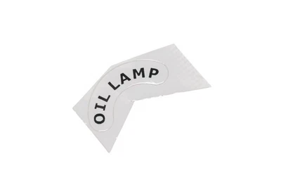 Alpha Sports 87761-131-000 Oil Lamp Warning Decal Qty 1 NOS Foto 1 de 3