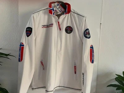 Winter-Softshelljacke TeddyFell Maestro Nebulus Herren Weiß Größe L - Bild 1 von 4