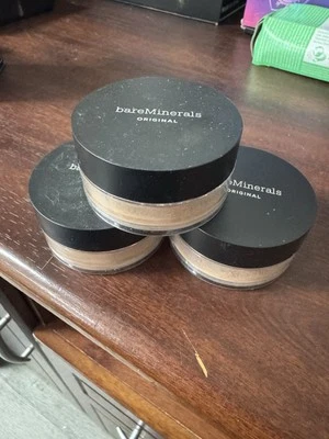 Pack Of 3 bareMinerals Original Foundation - Medium Beige 12 | .28 oz Full Size - Image 1 of 2