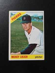 1966 Topps Set-Break #455 Mickey Lolich Tigers Free Shipping  - Picture 1 of 2