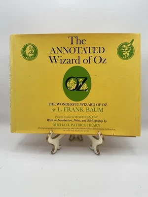 The Annotated Wizard Of Oz By L Frank Baum 1973 First Edition  A Classic  - Image 1 of 4