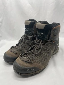Salewa Men's Mountain Trainer Lite Mid GTX Hiking Shoe, Black, US 10.5 - Picture 1 of 10