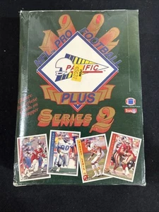1992 Pacific Plus Series 2 Football Box Factory Sealed 36 Packs Bob Griese Auto - Picture 1 of 7