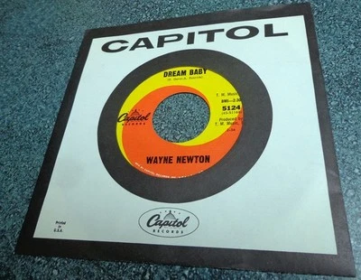Wayne Newton - Dream Baby / I'm Looking Over A Four Leaf Clover (7", Single) Foto 1 de 2