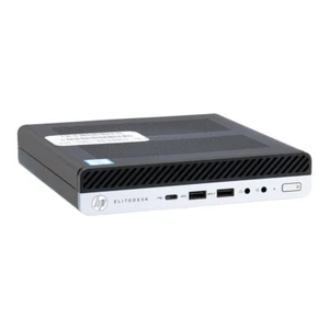 HP EliteDesk 800 G4 PC Mini Core i5 8500T 16 GB DDR4 RAM 240 GB SSD - Photo 1/4