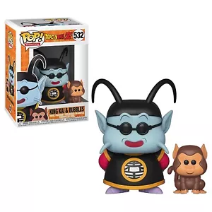 Figura de vinilo Funko Pop Dragon Ball Z - King Kai & Bubbles anime # 532 - Imagen 1 de 2