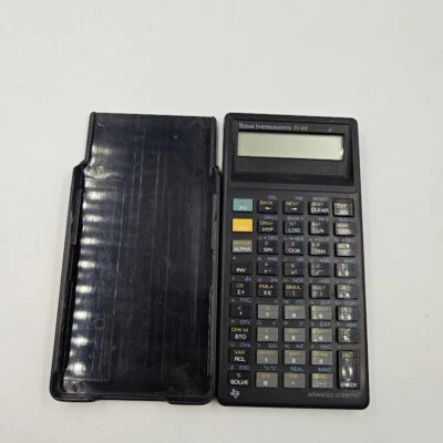 Texas Instruments Calculadora - Trabajo, Usado, Incluye Funda De - Imagen 1 de 4