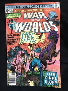 Marvel Comics Group War of the Worlds No. 39 1976 Comic Book - Picture 1 of 3