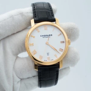 Reloj automático Chopard Classic 161278-5005 oro rosa 18kt cuero reloj para hombre - Imagen 1 de 9