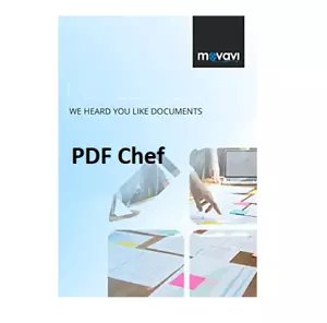 New : Movavi PDF Chef , PDF Editor Converter for Macintosh - Picture 1 of 3