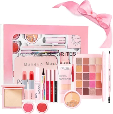 Trousse Di Trucchi Set, Set Trucco Professionale Completo, Viaggio Cosmetics Tav - Immagine 1 di 4