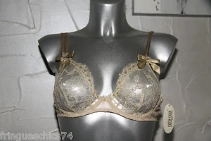 luxueux bra soutien gorge soie JANET REGER LONDON taille 85C (US 34C) val 290€ - Picture 1 of 2