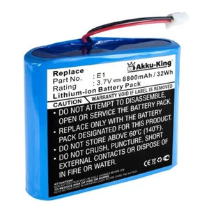 Akku-King Akku für Pure ONE Flow - Li-Ion ersetzt ChargePAK E1 Li-Ion 8800 mAh - Bild 1 von 3