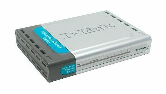 D-Link DES1005DB 5-Port Fast Ethernet Unmanaged Desktop Switch