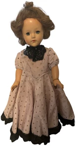 Bambola Vintage Ann Shirley Bisque con Bracciale Effanbee 18” Leggi bene - Foto 1 di 14