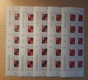 1979 - Ordine di Malta (SMOM) - Annata completa in blocchi di 10 + BF13 MNH** - Imagen 1 de 6