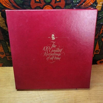 27/28 The 100 Greatest Recordings Of All Time Franklin Mint Virtuoso Spectacular - Image 1 of 4