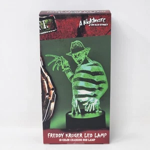 A Nightmare On Elm Street Freddy Kruger Led Lamp 2024 New Sealed - Picture 1 of 10