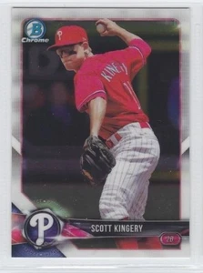 SCOTT KINGERY 2018 Bowman Chrome RC #BCP65 Phillies - Picture 1 of 1