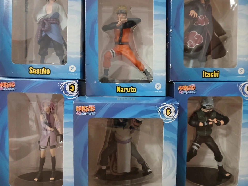 NARUTO SHIPPUDEN ACTION FIGURE PERSONAGGI DE AGOSTINI FANHOME - Immagine 1 di 1