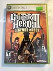 Guitar Hero 3 Iii Legends Of Rock (Microsoft Xbox 360, 2007) Cib W/ Manual