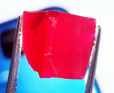 22.50 Ct Natural Blood Red Ruby Rough Loose Gemstone Certified - Image 1 of 4