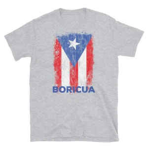 Puerto Rico Flag Patriot Boricua Taino La Borinquena Short-Sleeve Unisex T-Shirt - Picture 1 of 6