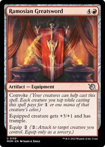 RAMOSIAN GREATSWORD x4 mtg NM-M March of the Machine 4 UNC - Bild 1 von 1