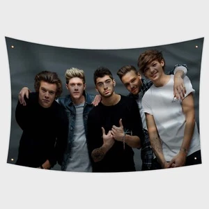 One Direction Flag | One Direction 3x5 Flag Tapestry College Dorm Rooms - Picture 1 of 2